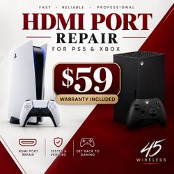 HDMI Port Repair - PS5/Xbox