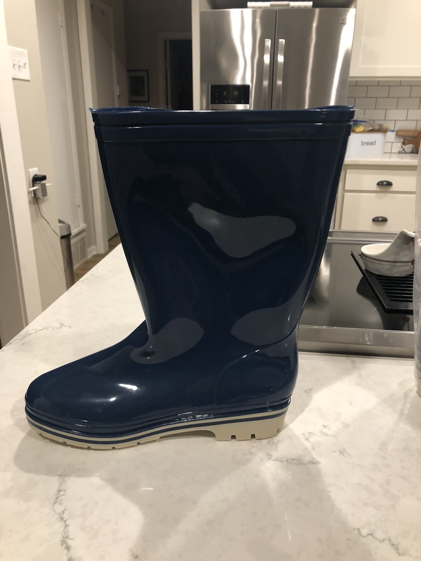 Blue Rain Boots