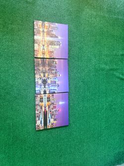 NYC SKYLINE canvas wall art