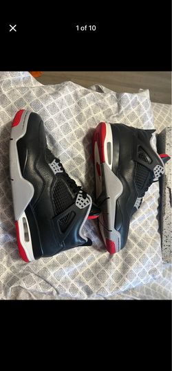 JORDAN 4s BRED REIMAGINED
