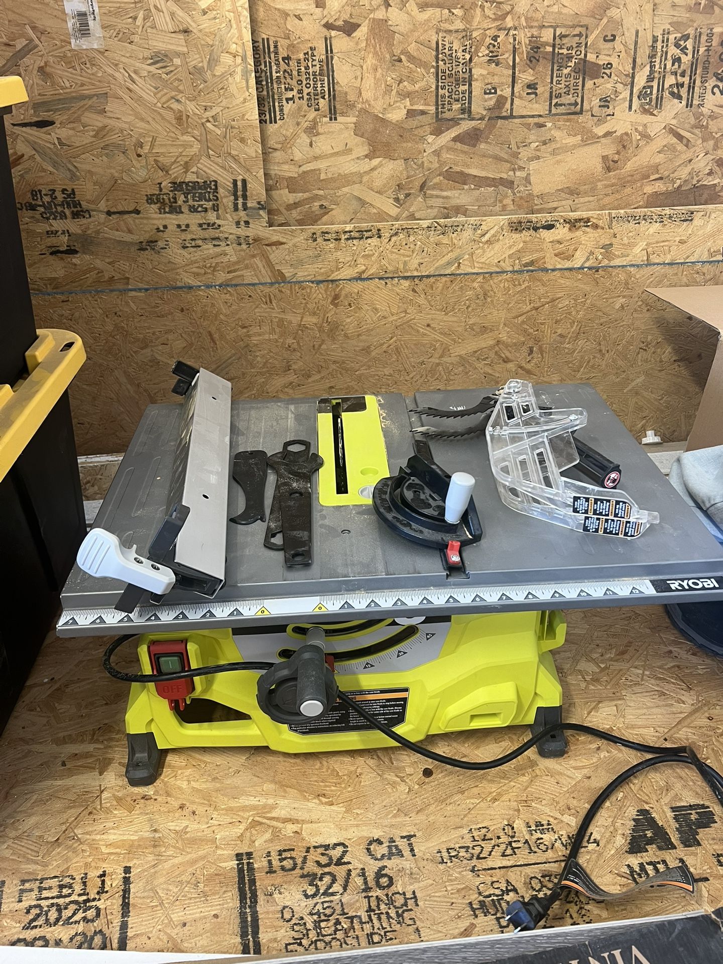 13 Amp 8-1/4 in. Compact Portable Corded Jobsite Table Saw (No Stand)