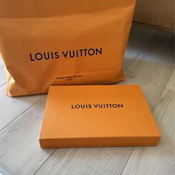 Louis Vuitton Box 2” X 11.5” X 16” And Bags