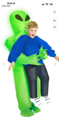 kids alien inflatable