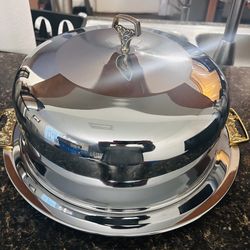 Kromex Stainless cake Holder