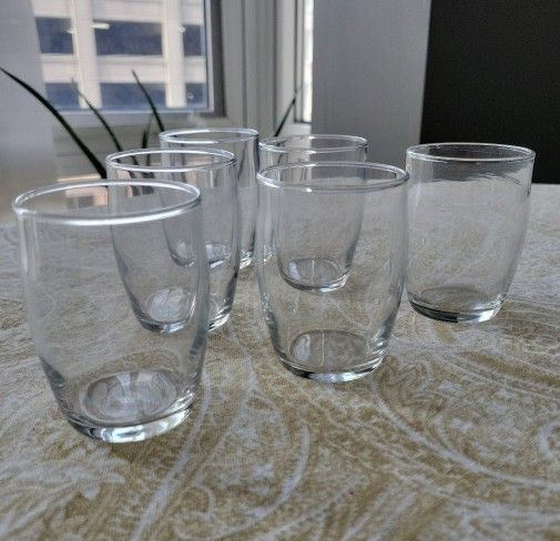 Small glasses - set of 6