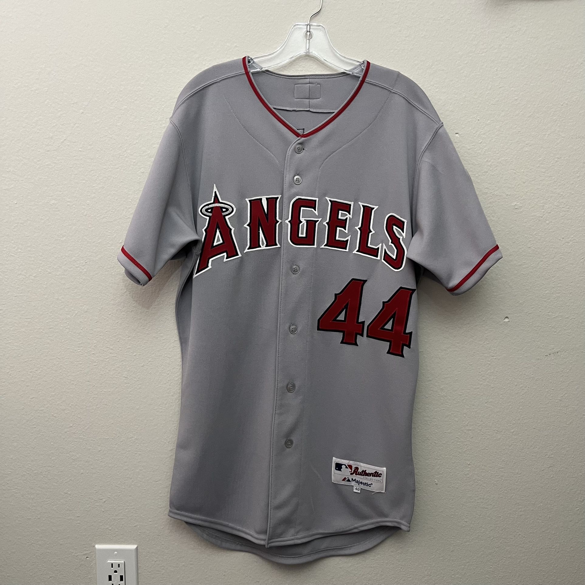 Angels Mark Trumbo #44 Majestic Jersey Size 40