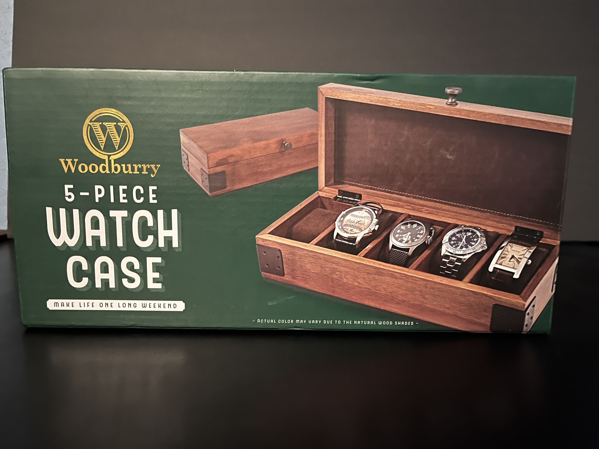 Woodbury 5-piece Watch Case