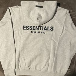 Light Oat Essentials Hoodie