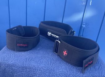 Weight Lifting Belts - New / Like New / Very Good Condition ! Extra Gear Left Behind / Didn’t Want - Great Deals !