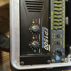 EUROPOWER power amp EP 1500 Stereo 700 W per channel