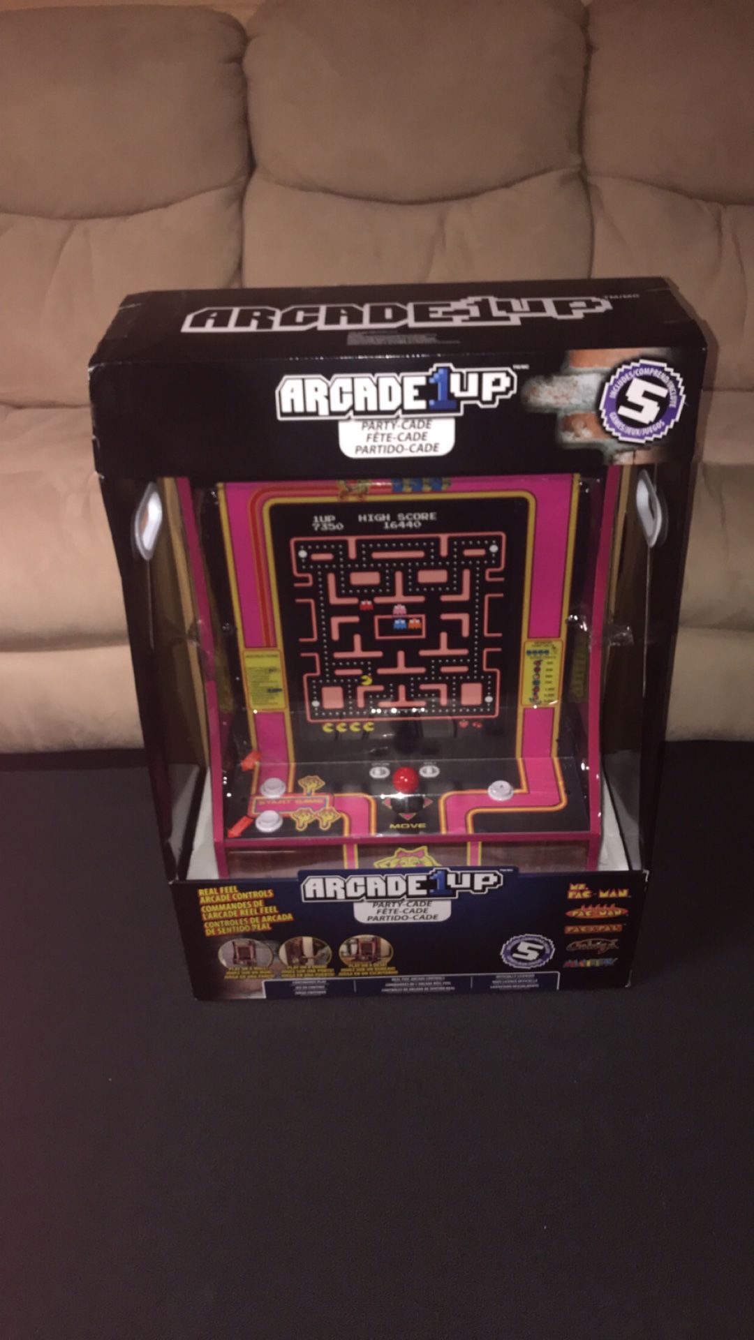 Arcade 1 up (Ms Pac Man)