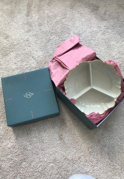 Lenox Candy Dish Gold
