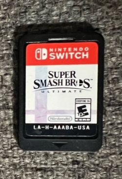 Super Smash Bros. Ultimate Nintendo Switch Cartridge