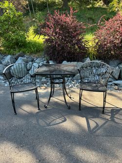 Carolina Forge Patio Bistro Set