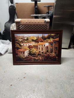 Wood Picture Frame Custom Made By Hobby Lobby