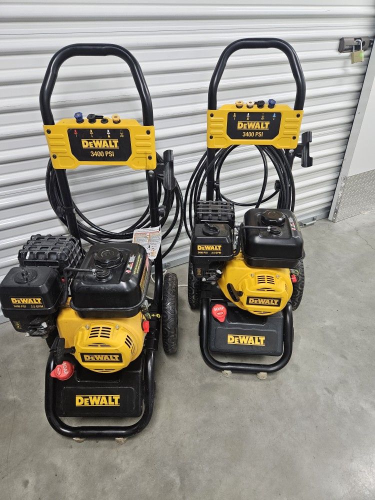 Dewalt 3400psi Pressure Washer