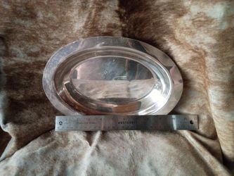 Plated silver tray