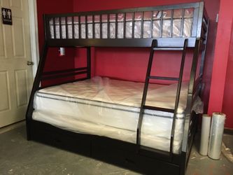 BRAND NEW TWIN OVER FULL BUNK BED BRAND NEW