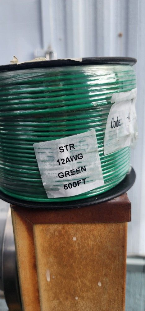 Green 12awg Wire