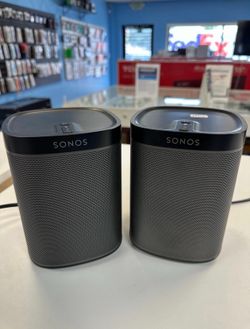 Sonos PLAY 1 Wireless Wi-Fi Streaming Speaker Black Tested bundle Set