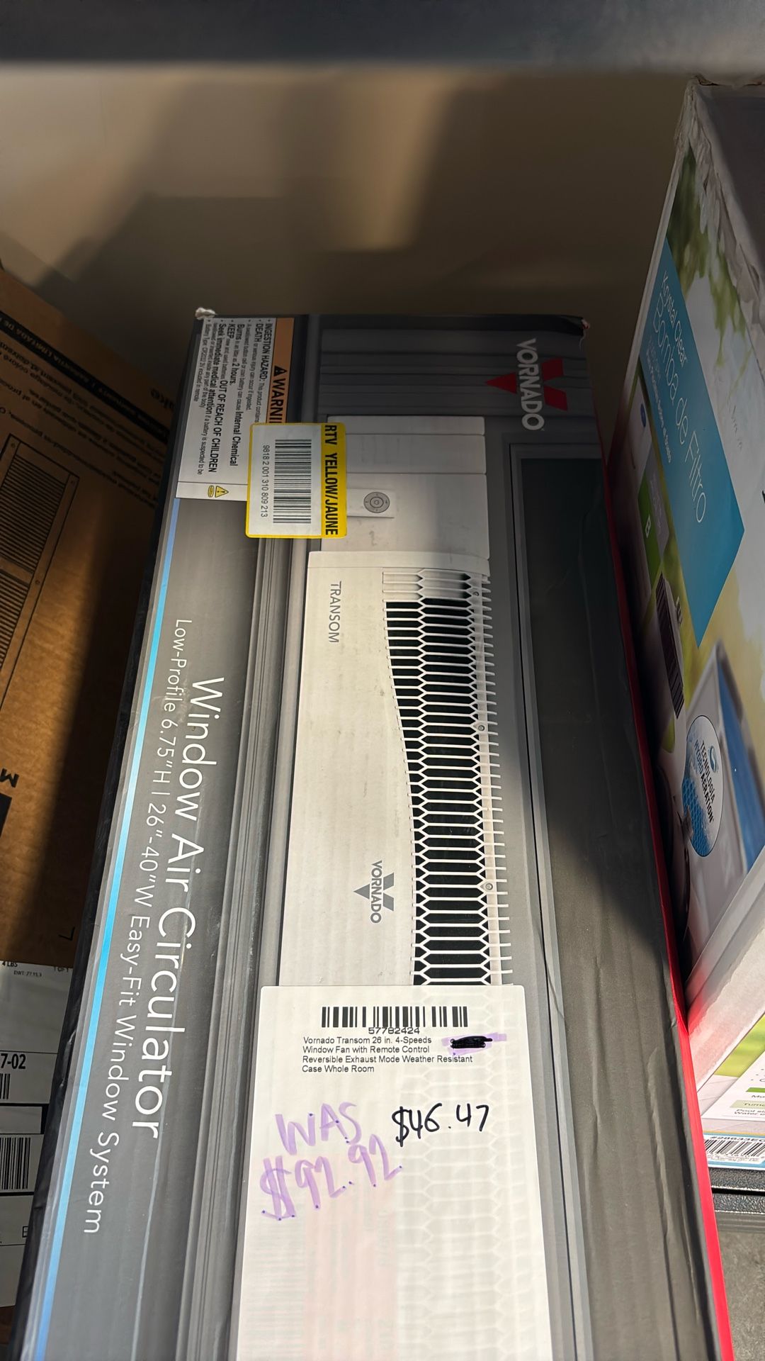 Window air circulator