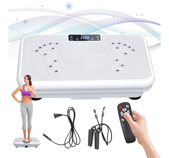 Vibration Plate Exercise Machine - Whole Body Workout Equipment