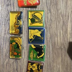 Vintage County Bank Promotional Pin Collection - 1990s Limited Editions