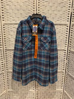 Lee Flannel Shirt Jacket Bonded With Thermal Lining