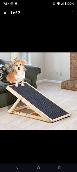 Adjustable dog ramp