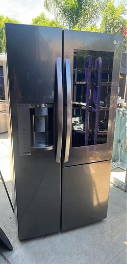LG refrigerator Instaview