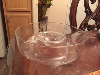 Princess House chips and salsa bowl