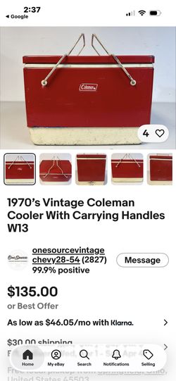 vintage Cooler