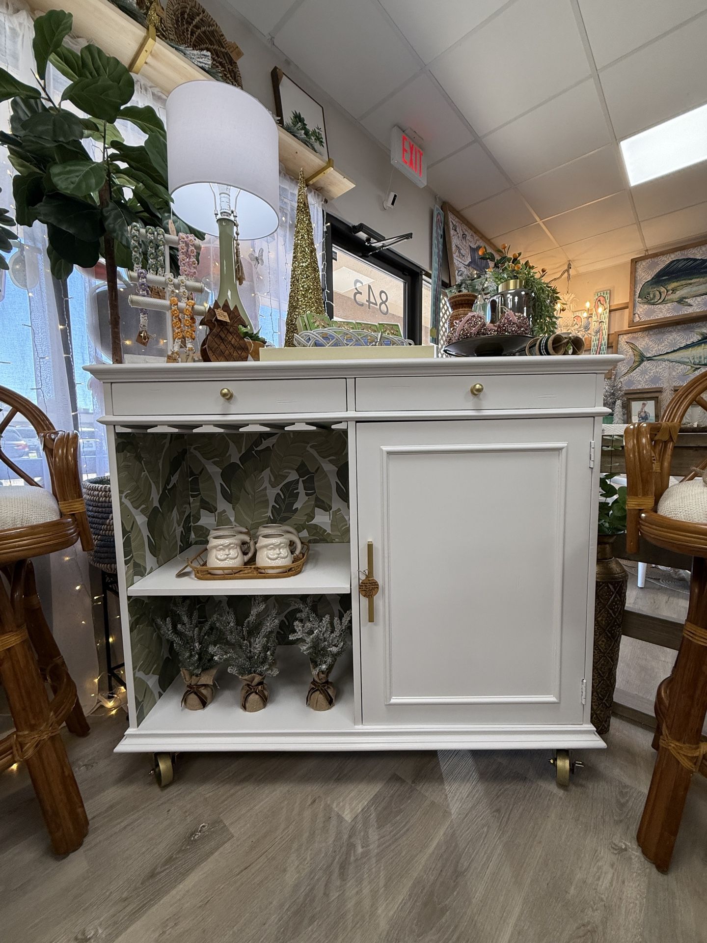 Pulaski Furniture Wine Bar available at Do Over Decor in Jensen Beach