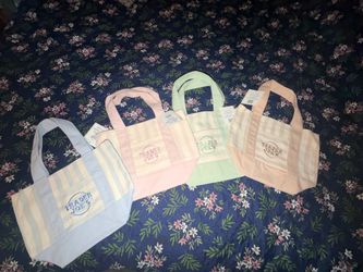 Trader Joe's mini tote bags