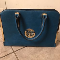 Blueish/ Dark Turquoise Purse And Wallet 