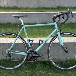 Bianchi Vigorelli 57cm Steel Road Bike w/ 4iii Power Meter 