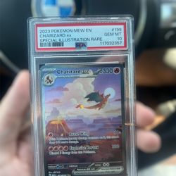 Charizard Ex #199 SIR PSA 10 GEM MT Pokemon 151 Scarlet & Violet