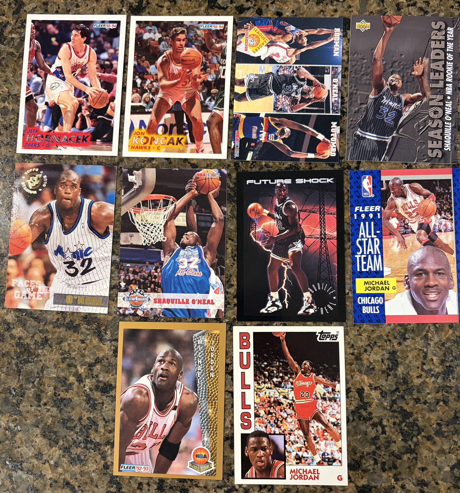 NBA Stars Plus Michael Jordan Cards