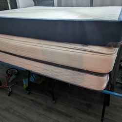 FREE Queen mattresses box spring and frame