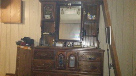 Antique dresser 200 obo {contact info removed}