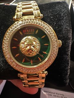 Versus Versace Milano Gold Watch
