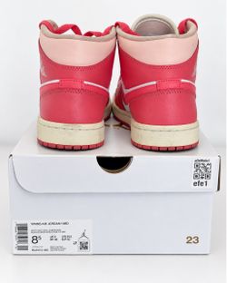 Nike Air Jordan 1 Mid Strawberries & Cream Women’s 8.5