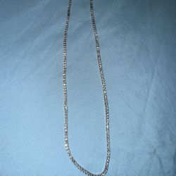 VS DIAMOND TENNIS CHAIN 10KT WHITE GOLD 