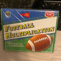 Football Multiplication Board Game 