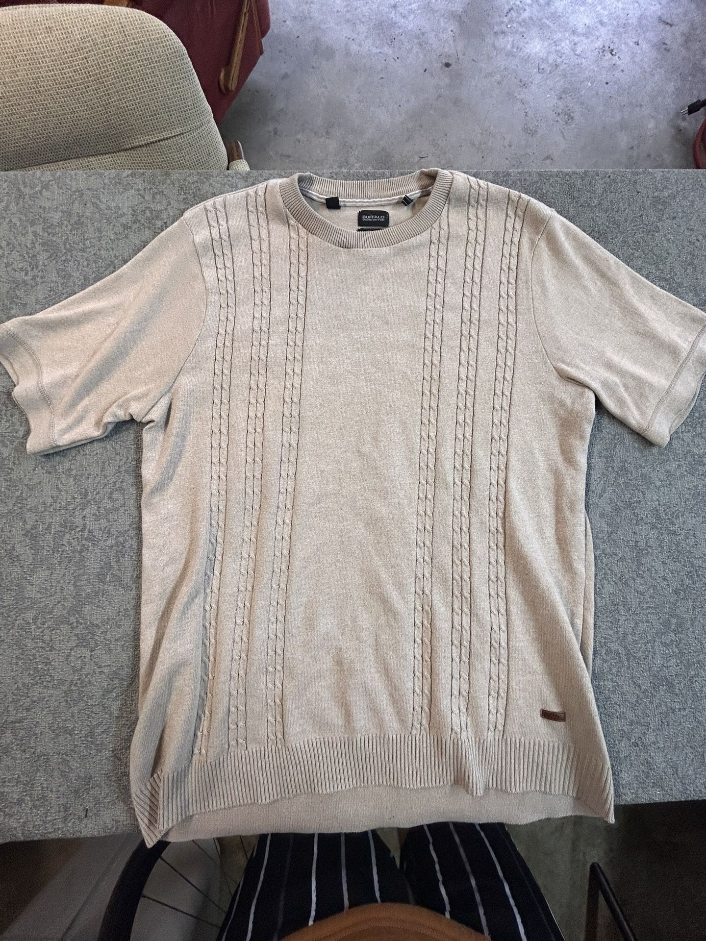 Buffalo David Britton Beige Shirt