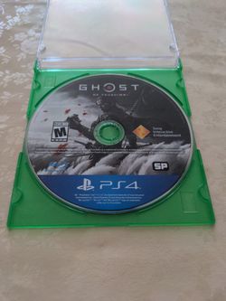 PS4 Ghost Of Tsushima Used Game.