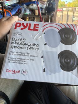 Pyle PDIC66 Dual 6.5" In-Wall/In-Ceiling Speakers