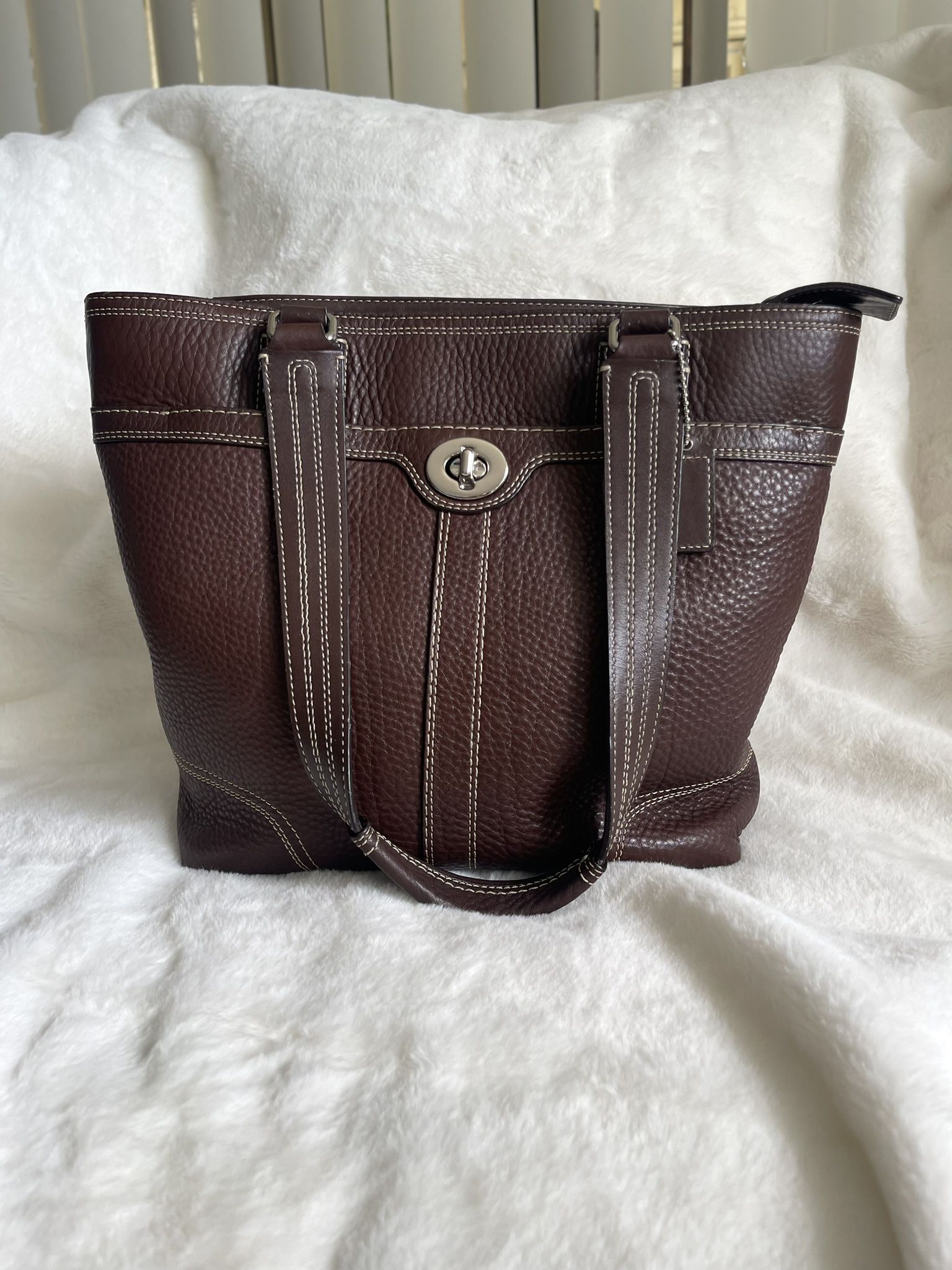 COACH Brown Leather Purse 