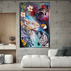 16 x 22 1/2 

Acrylic Canvas Art Wall Decor