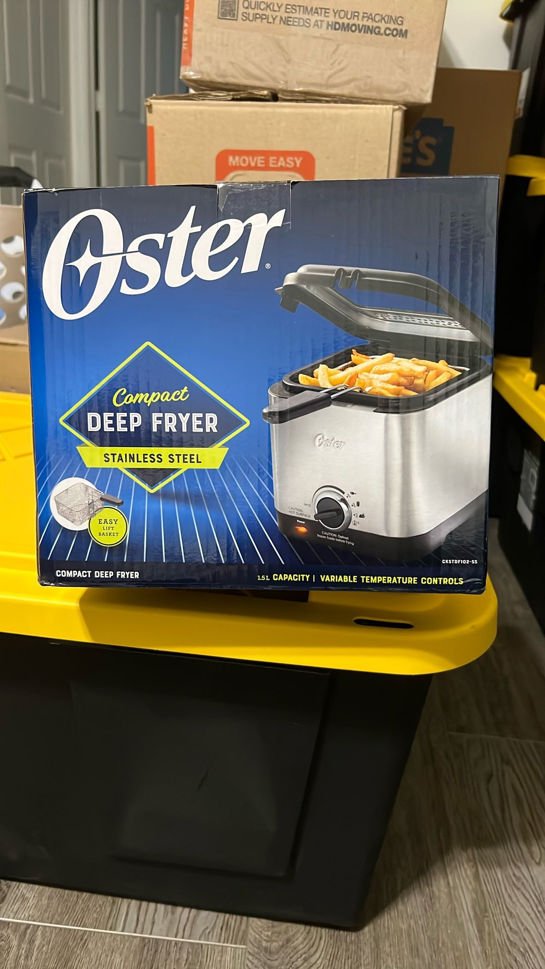 Oster stainless steel deep fryer